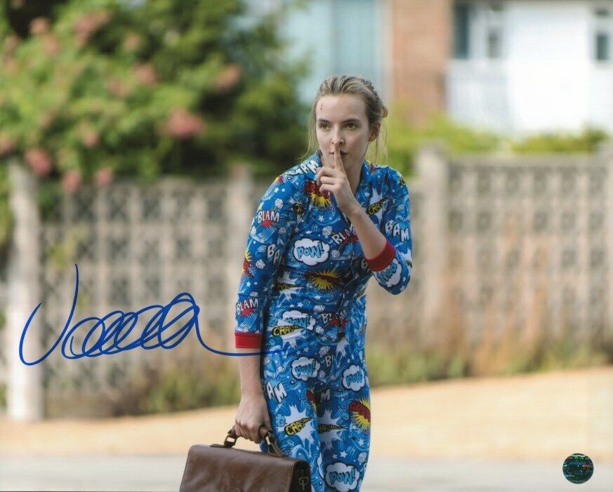 JODIE COMER Autographed Original 8x10 Photo Poster painting LOA TTM