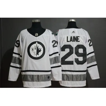 Men's Winnipeg Jets #29 Patrik Laine White 2019 NHL All-Star Game Jersey