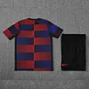 2025/2026 Barcelona Pre-Match Training Blue Red Shirt+Shorts 1:1 Thai Quality