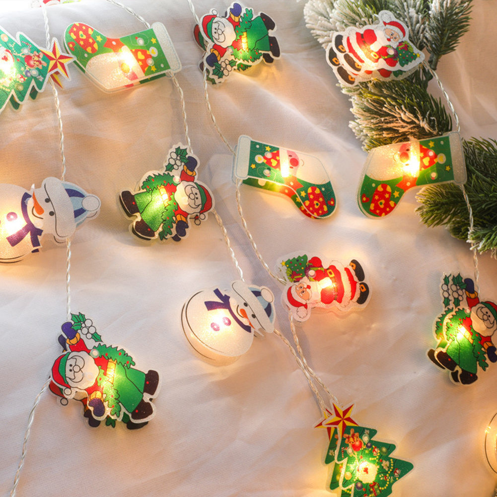 

LED Christmas String Light Waterproof Flashing Lamp Hanging Xmas Tree Decor, 501 Original