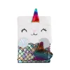 Pink Cartoon Unicorn A5 Girls Portable Writing Paper Notebooks Diary School Stationery Gift