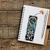 (US Only)3Pcs Peacock DIY Diamond Painting Bookmark Art Projects for Reading Enthusiasts