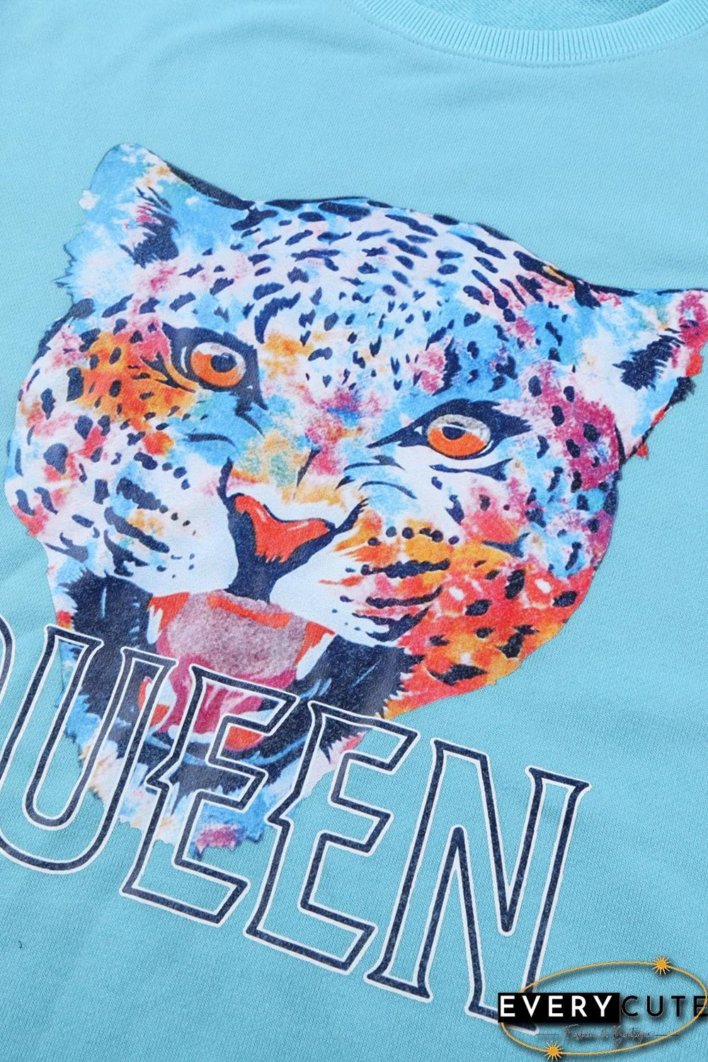 Queen Graphic Blue Sweatshirt