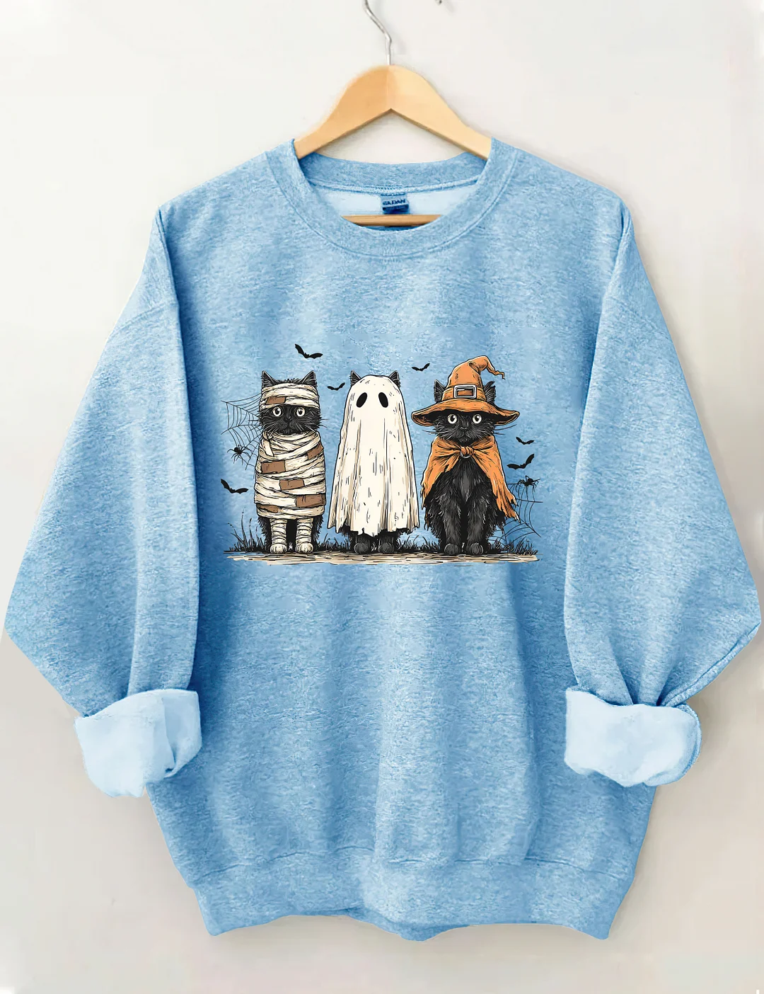 Black Cat Pumpkin Sweatshirt