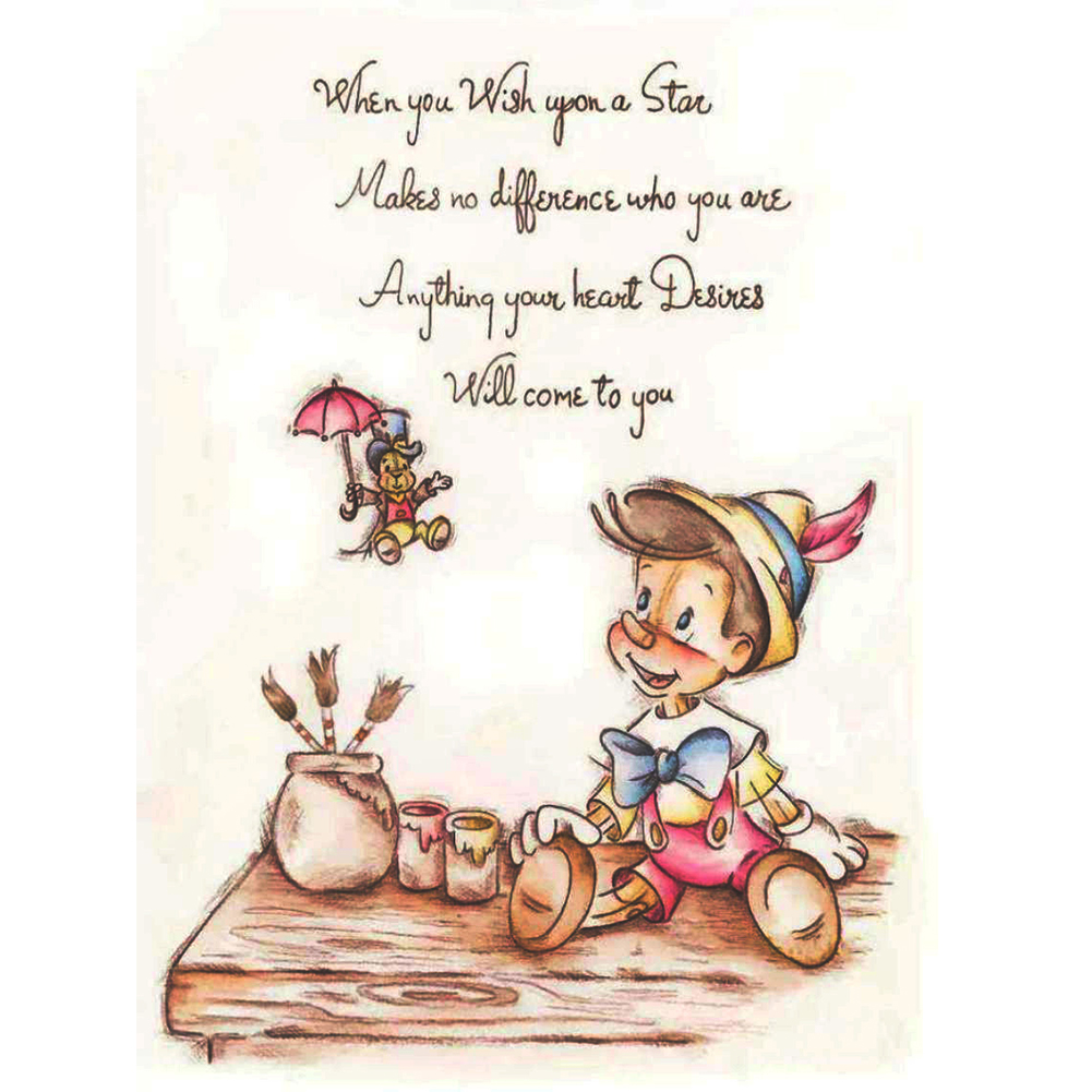 

Pinocchio - Round Drill Diamond Painting - 30*40CM, 501 Original