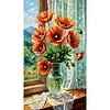 (US Only)Diamond Painting - Full Round Drill - Poppy (Canvas|40*70cm)