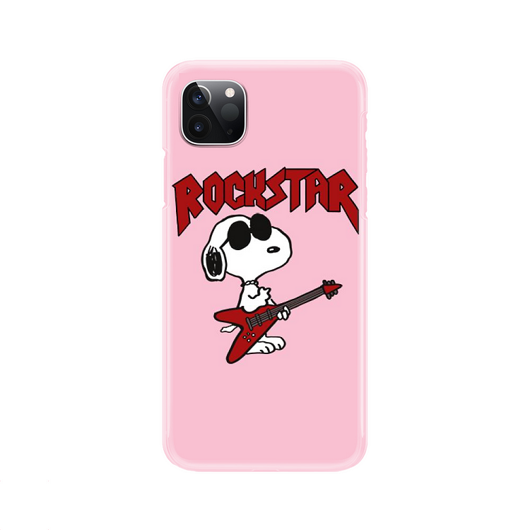 Rock Star, Snoopy iPhone Case