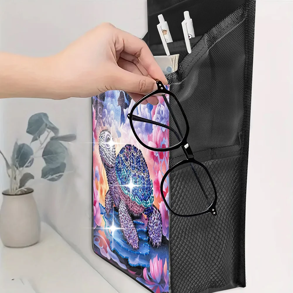 DIY Sea Turtle Diamond Painting Storage Bag Diamond Art Sundries Holder Bag