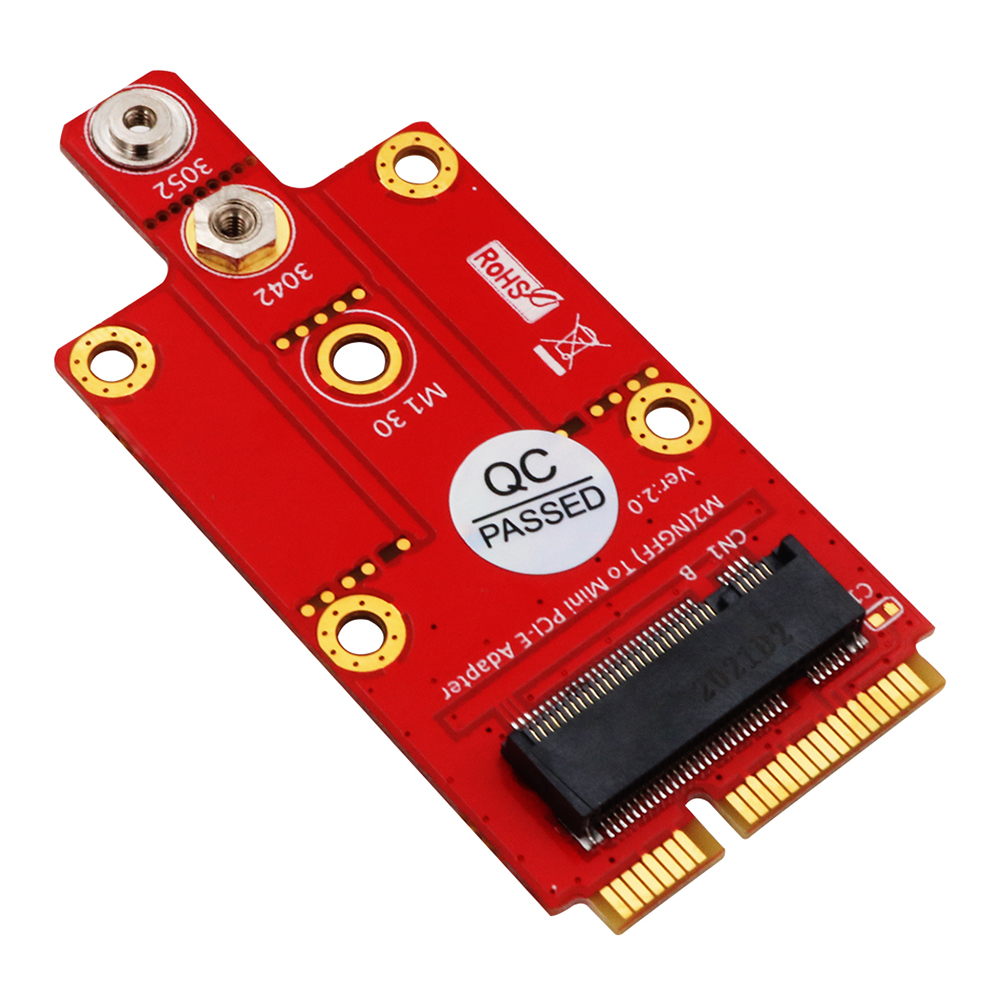 

M.2 Key B to Mini PCIe Adapter NGFF to Mini PCI Express for 3G 4G 5G Module, 501 Original
