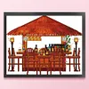 【Limited Stock Sale】Happy Hour-14CT Stamped Cross Stitch 41*34cm/16.14*13.39in tapestrymarket