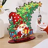 Photo Xmas Tree Gift DIY 2D Flat Wooden Desktop Diamond Art Kit