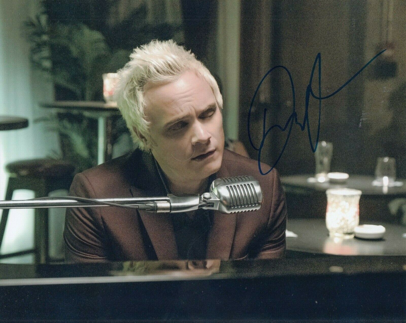 DAVID ANDERS signed (iZOMBIE) TV Show 8X10 Photo Poster painting *Blaine DeBeers* W/COA #1