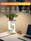 Table Lamp, Bedside Lamp with USB Port Wireless Charger 3 Light Modes Dimmable Touch Lamp, Tensegrity Suspended LED Night Light, Unique Gift for Office, Nightstand, Bedroom, Living Room, Home Decor