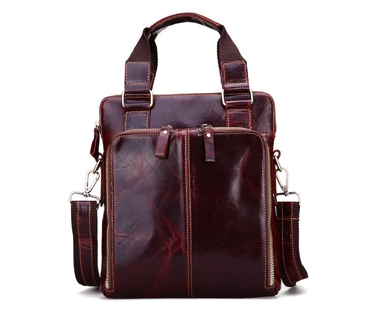 Men's Leather Crossbody Casual Portable Bag