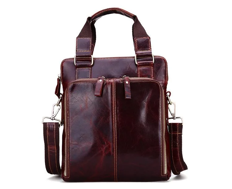 Men's Leather Crossbody Casual Portable Bag