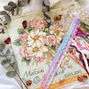 2pcs Cross Stitch Row Line Board Acrylic for Handmade Accessories (Gradient)