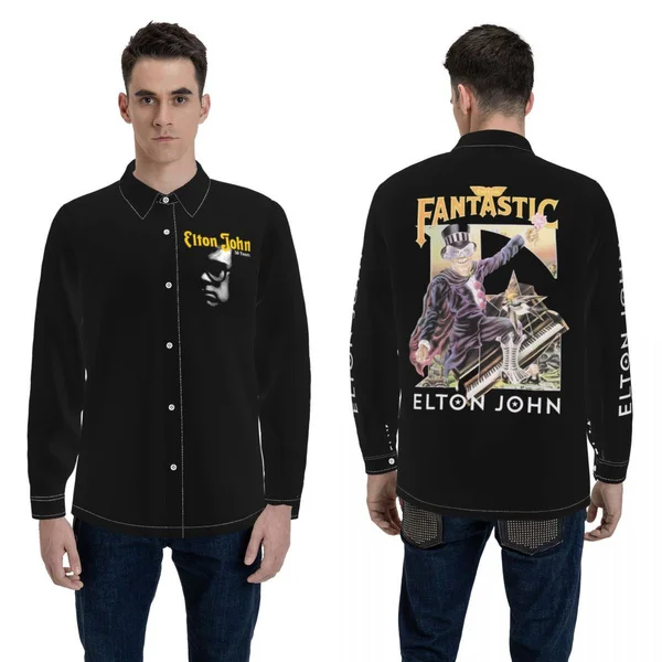 Elton John Men's LongSleeve Shirt