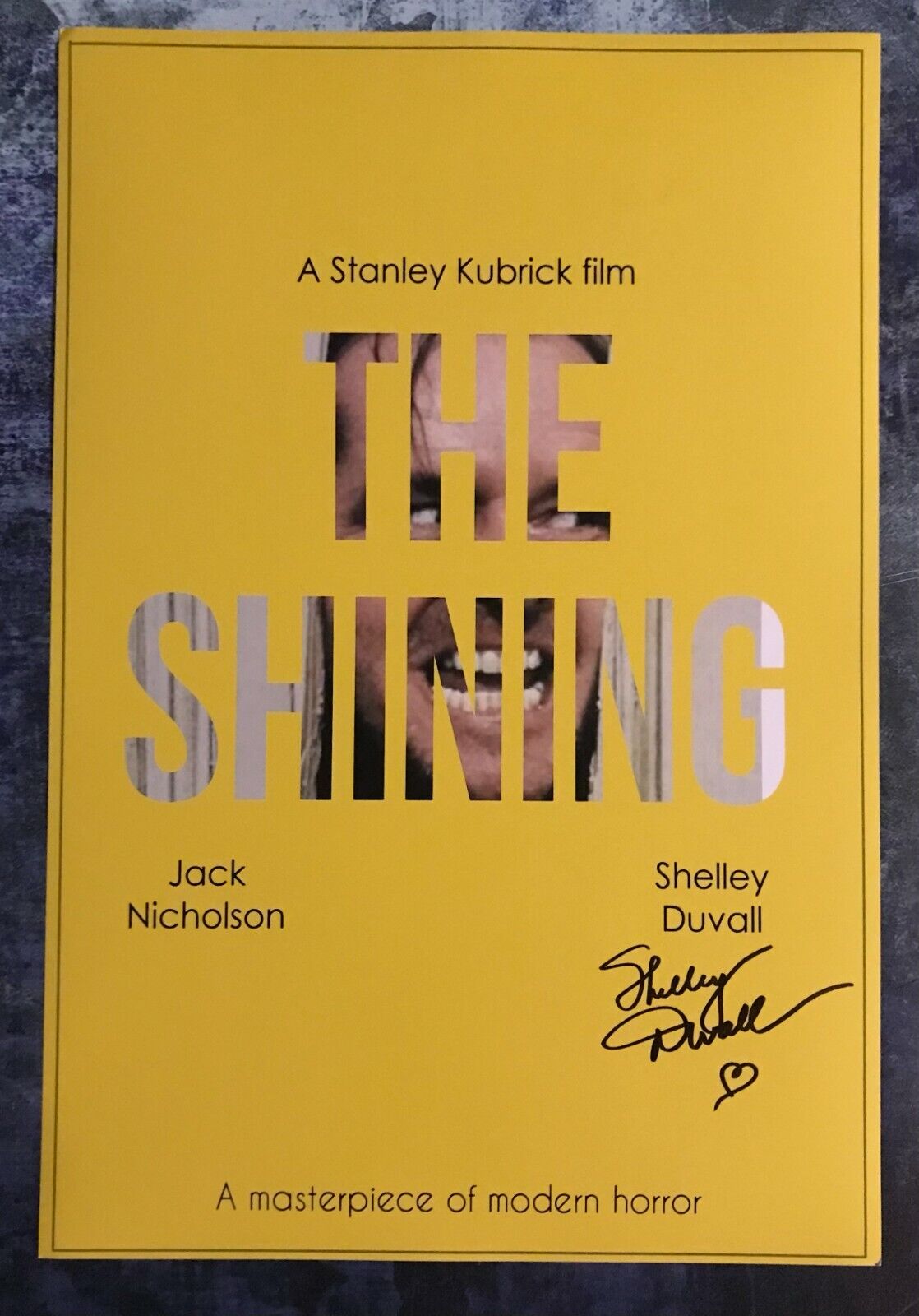 GFA The Shining '80 Movie * SHELLEY DUVALL * Signed 12x18 Photo Poster painting PROOF S8 COA