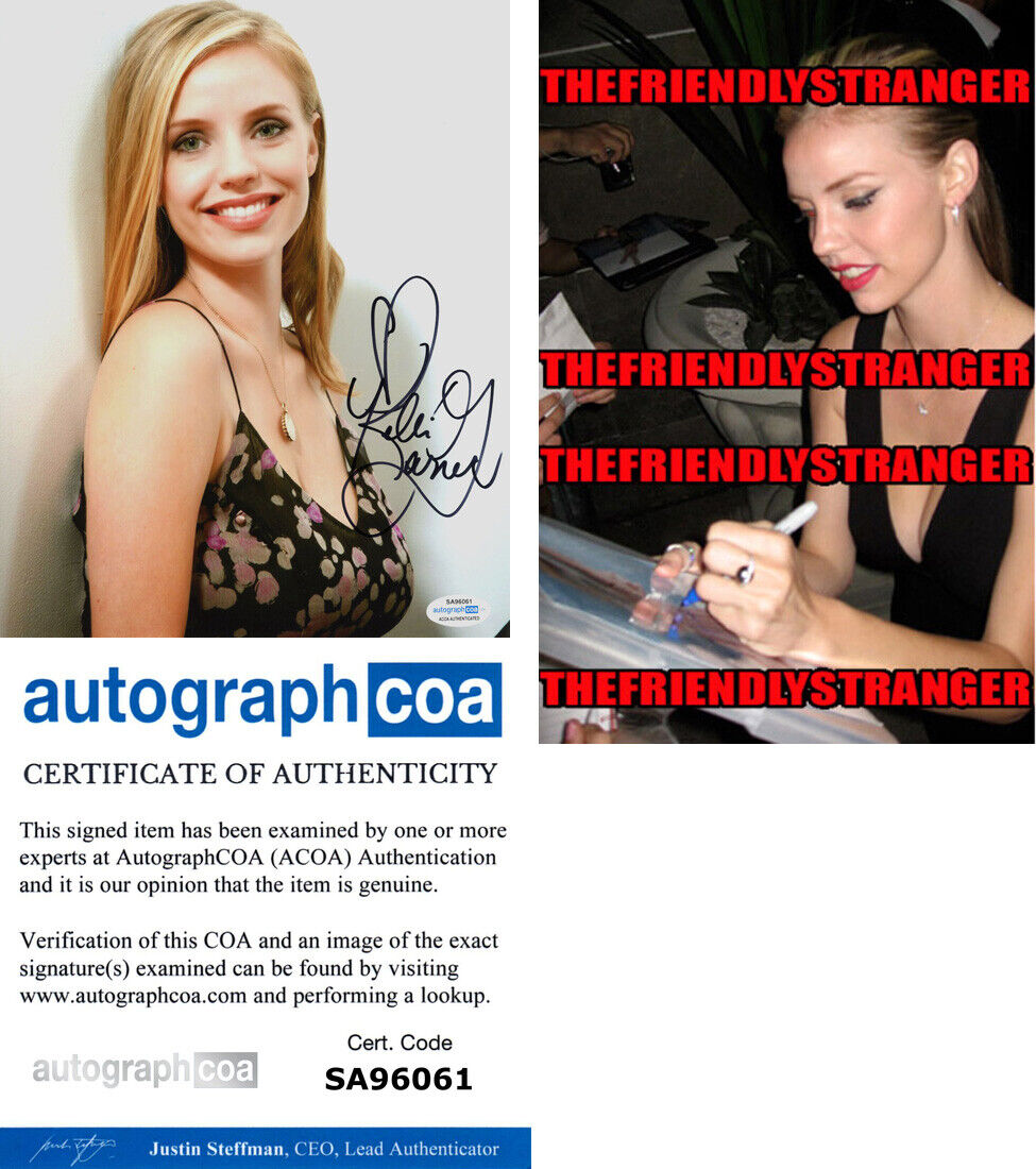 KELLI GARNER signed Autographed 8X10 Photo Poster painting g PROOF - Hot SEXY Smile ACOA COA