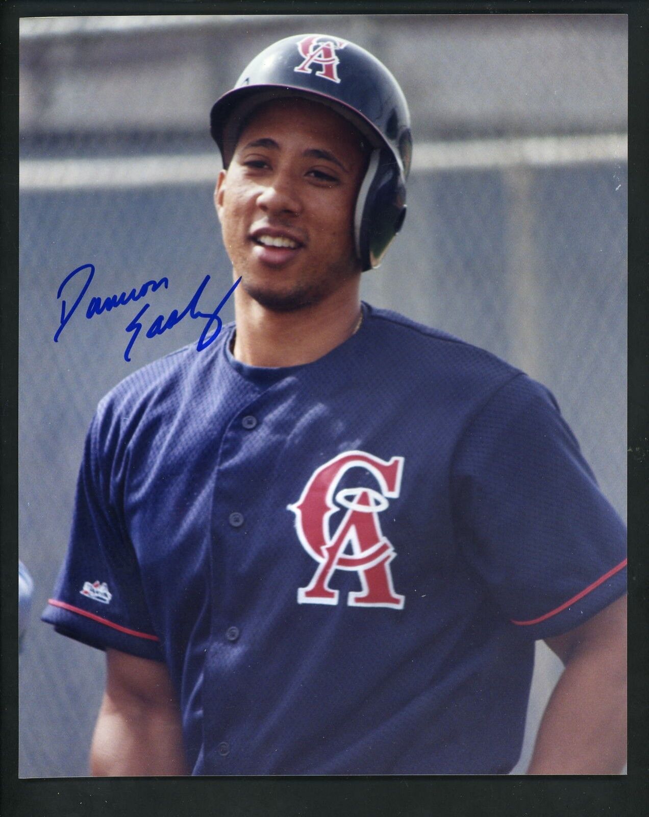 Damion Easley Signed Autographed 8 x 10 Photo Poster painting with JSA authentication Angels