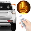 Hand Gesture Light with Remote LED Car Back Window Sign Car Finger Light for Car