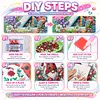 Butterfly Flower Z 5D Partial Drill DIY Diamond Painting Kit 30*30cm