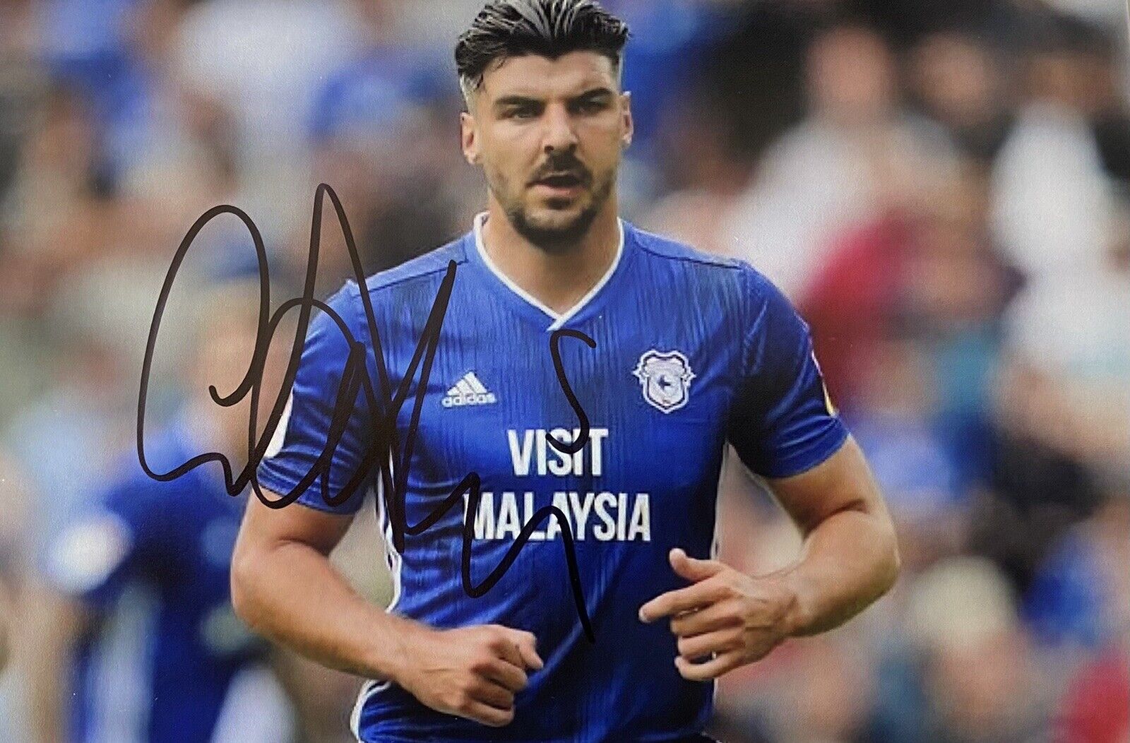 Callum Paterson Genuine Hand Signed Cardiff City 6X4 Photo Poster painting