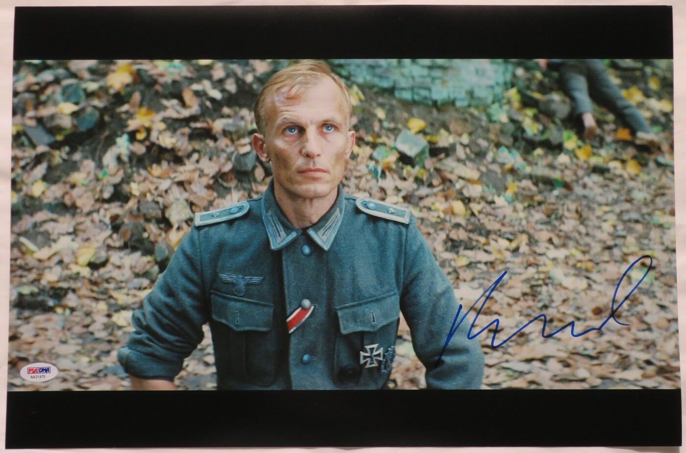 Richard Sammel Signed Inglourious Basterds Auto 12x18 Photo Poster painting PSA/DNA #AA31479