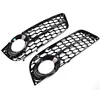 Car Front Bumper Fog Lamp Grille for Audi A5 Coupe/Sportback 2008 2009 2010 2011