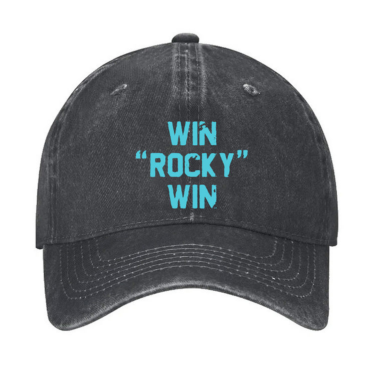 Win Rocky Win Sarcastic Hat QueenFunky