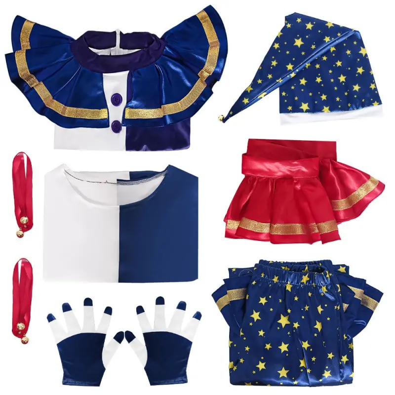 [Wetrose] Pre-Order Five Nights At Freddys: Security Breach Moondrop Clown Cosplay Costume Halloween