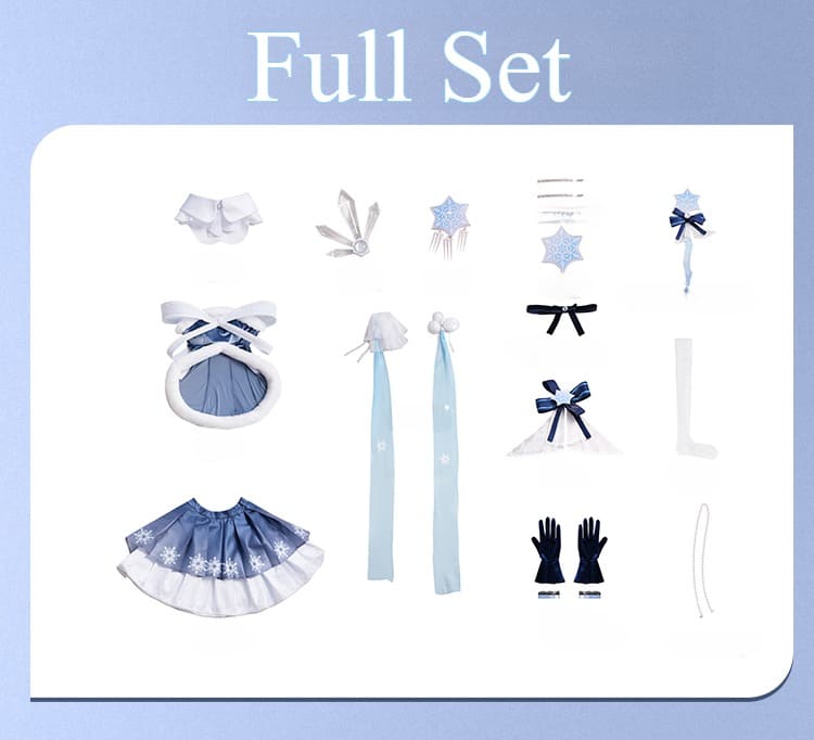 [Wetrose] Pre-Order Snow Miku 2025 Outfit Cosplay Costume