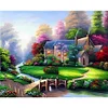 (US Only)6pcs Diamond Painting - Full Round Drill - Beautiful Scenery (Canvas|40*30cm)