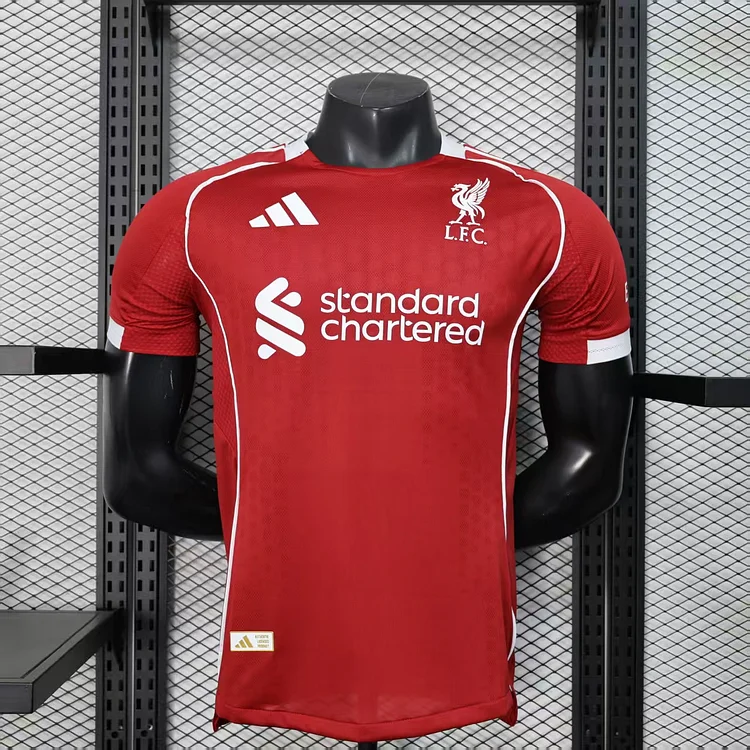 Player Edition-Liverpool 25/26 Home Football Jersey 1:1 Thai Quality