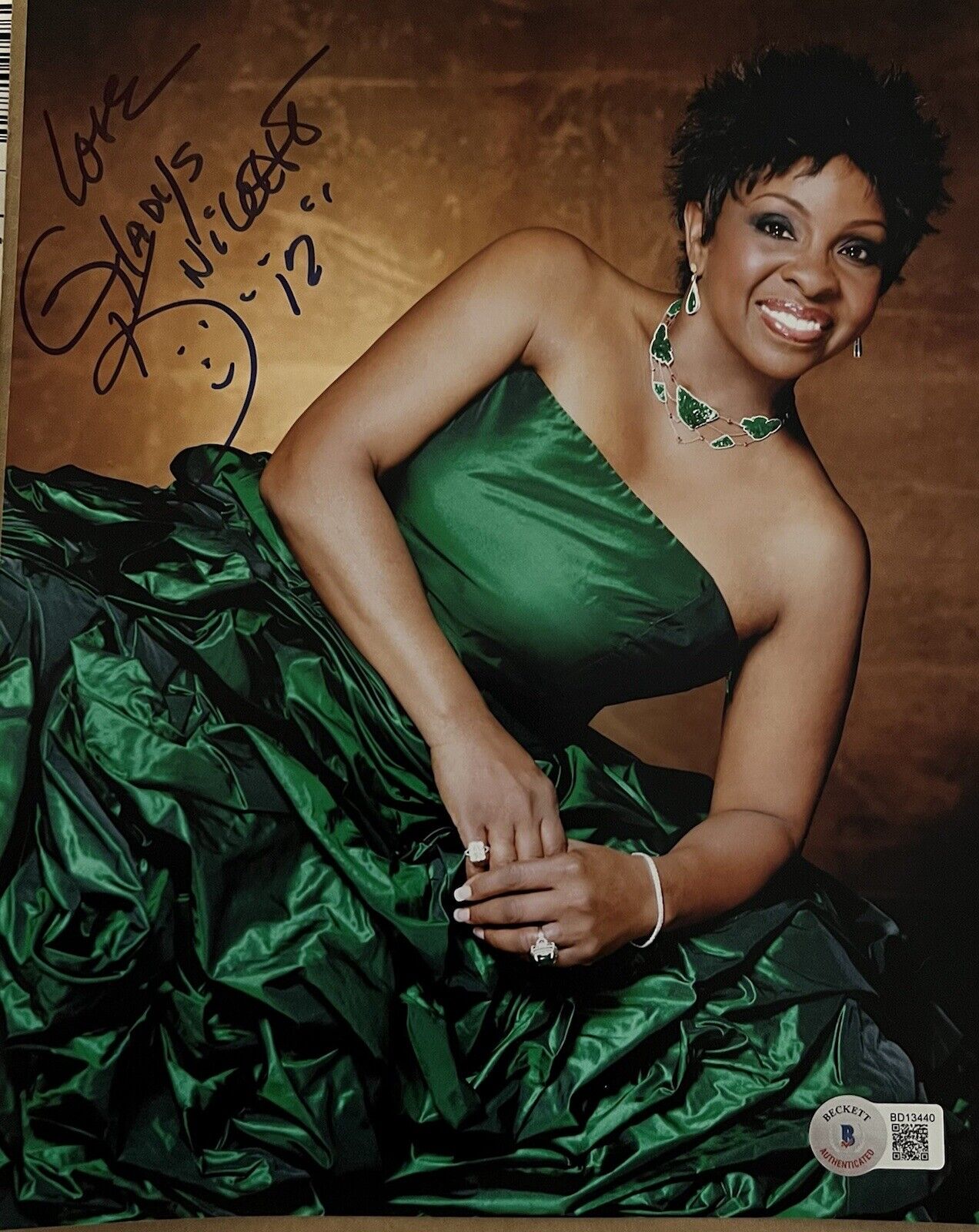 Gladys Knight Signed Autographed 8x10 Color Photo Poster painting Beckett authenticated?