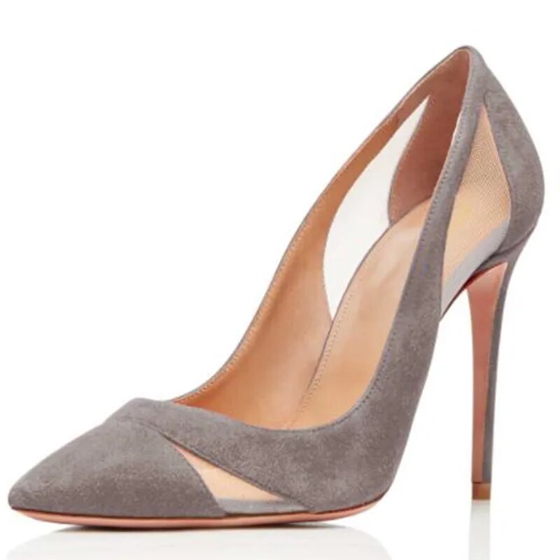 TAAFO Women's Shoes High Heels High Heel Shoes Pointed Toe Pumps Show Banquet Women's Shoes