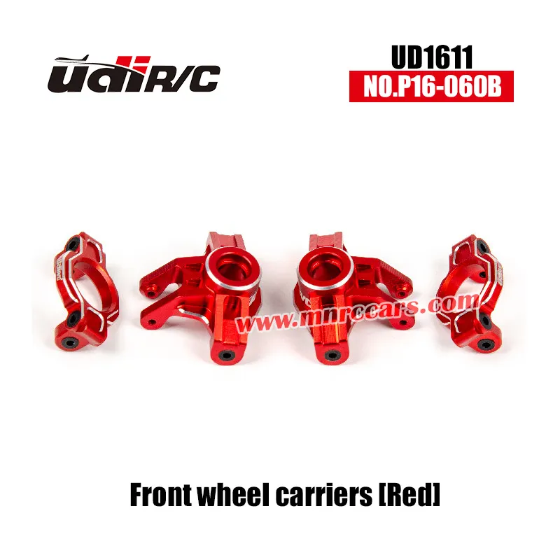 UDIRC UD1611 RC Car Upgrade Parts Front Wheel Carriers P16-060