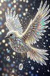 Luxury AB Velvet Diamond Painting Kit - Bird