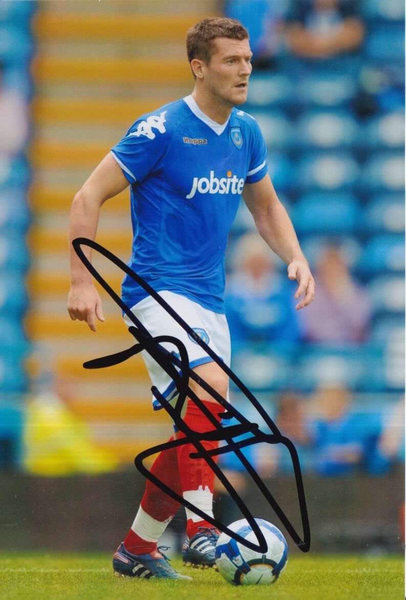 PORTSMOUTH HAND SIGNED DAVID NUGENT 6X4 Photo Poster painting 12.