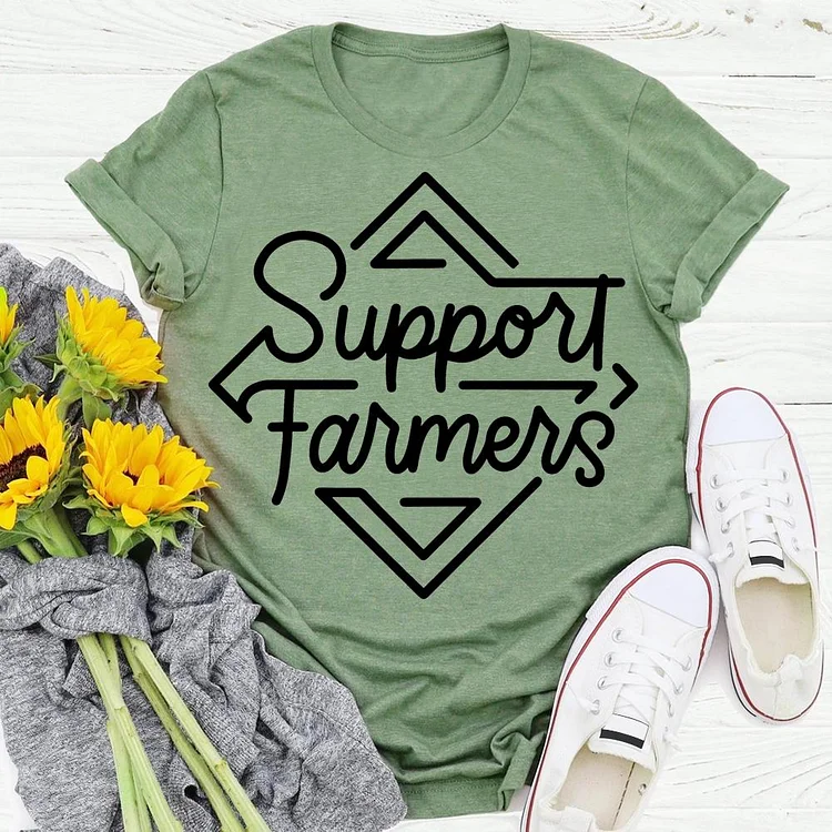 PSL - support farmers village life T-shirt Tee -04255