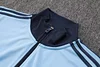 Joyfball 2024/2025 Argentina Long Zipped Jacket Baby Blue Football Jersey 1:1 Thai Quality （Vintage style）