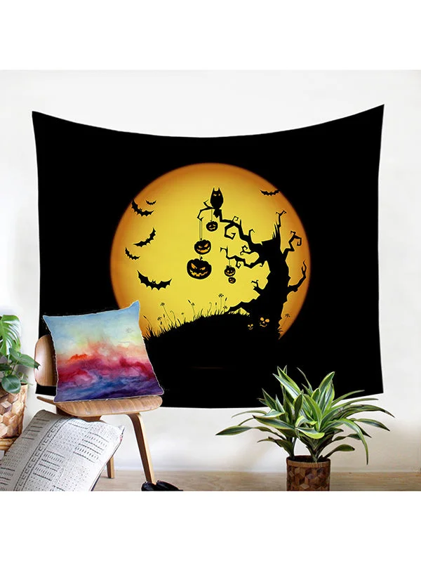 Halloween Tapestry Wall Hanging Home Decor-elleschic