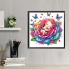 Diamond Painting-DIY Crystal Rhinestone Rose Child