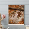 (40*50cm)Autumn Girl - Full Round Drill Diamond Painting