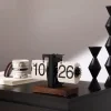 Automatic Flip Clock Desktop Ornament | Retro Mechanical Aesthetics, Reshaping the Ritual of Time