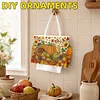 Diamond Tissue Organizer Exquisite Craftsmanship for Bathroom Bedroom Decor (Harvest)