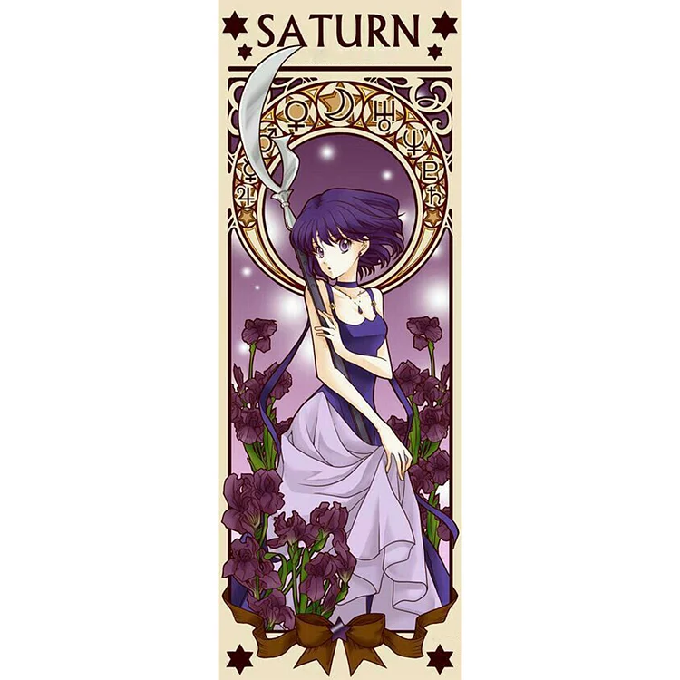 Sailor Moon - 11CT Stamped Cross Stitch(30*85cm)