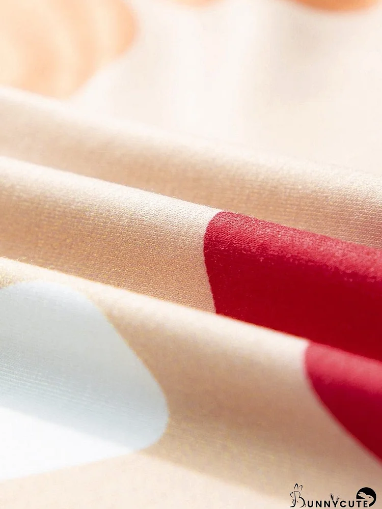 Floral Print Puff Sleeve T-Shirt