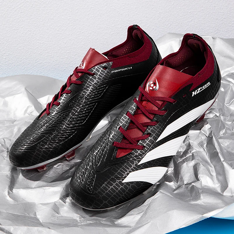 Men's High Ankle Soccer Shoes Indoor Football Boots TF/FG Professional Futsal Shoes Outdoor Grass Training  Match  Adult Sneaker