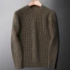 Winter Faux Wool Round Neck Sweater